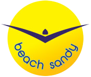 beach sandy logo